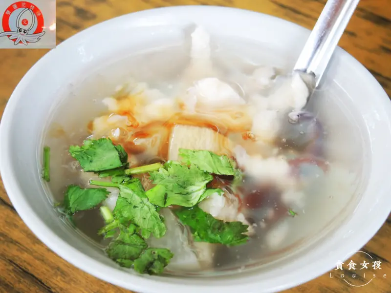 台北雙連) 文記花枝羹- Q勁彈牙花枝讓你嘴裡也蹦蹦跳 /雙連站美食/雙連小吃/花枝羹/寧夏夜市/平價