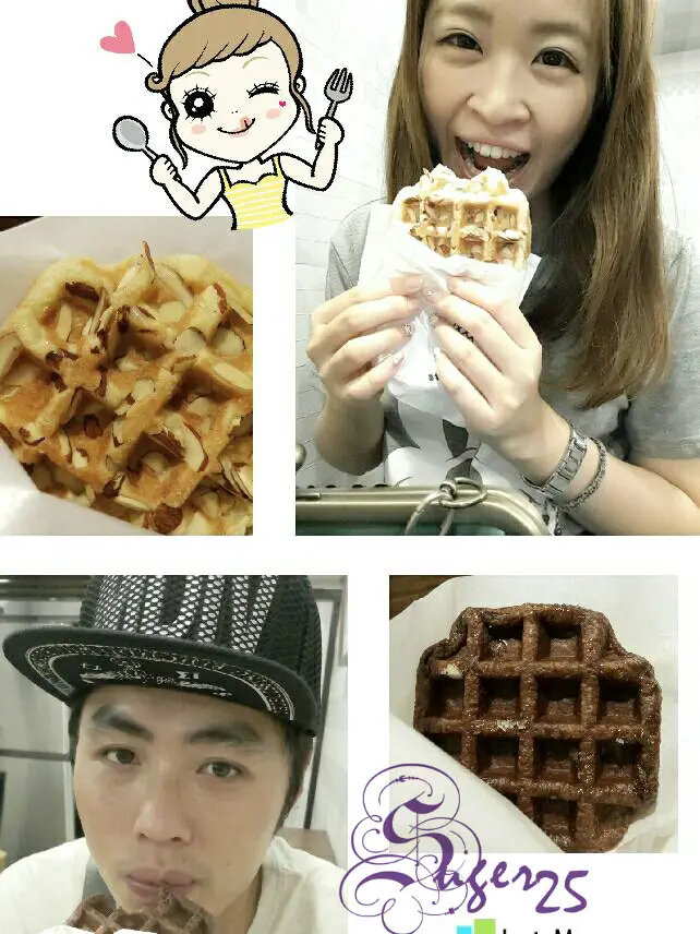 [美食]//LATTICE拉提斯//比利時．列日鬆餅，小巧的小鬆餅好吃平價~用心的新鮮現做，外酥內軟甜而不膩的好口感!!台北光復店-台北國父紀念館站