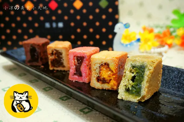 『台中。西屯區』川布主題餐廳。川布本舖║台中新創意伴手禮，將少女酥胸の繽紛融入台式土鳳梨內餡創造出異國風情