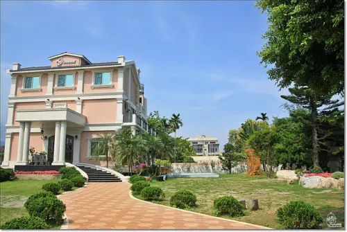 『花蓮民宿』距離自強夜市只要步行五分鐘，擁有古典色彩的貴族豪華莊園別墅-花蓮 格瀾伍德休閒民宿