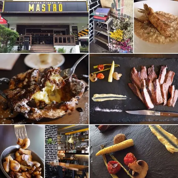 | 台北。餐廳 | MASTRO 復北店 ♥︎ 真空低溫熟成。黑豬上蓋肋眼 x 銷魂的熱呼呼鑄鐵鍋巧克力香蕉舒芙蕾鬆餅
