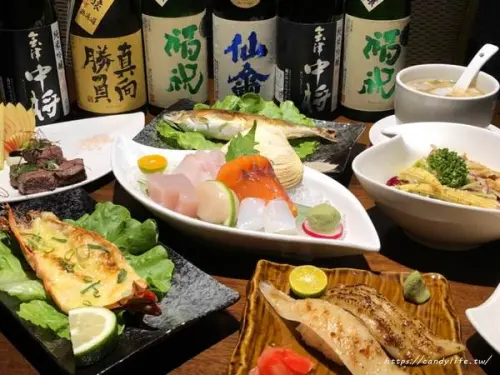 台中美食│本 握壽司 御選頂級日式料理〃女兒紅婚宴會館旁，低調又神秘的無菜單料理～        
      