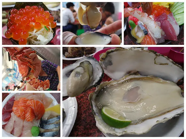 新北板橋江子翠平價美食推薦 猛嘎海鮮燒物 新鮮又便宜 跟臉一樣大的生蠔 海鮮海產熱炒推薦 林道遠開的海鮮海產店 超高CP值 隱藏版海鮮 今日漁貨