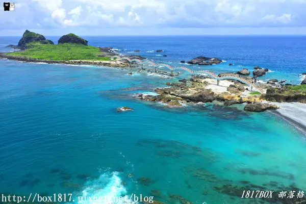 【台東。成功】三仙台風景區。八拱跨海步橋。許願島。空拍攝影
