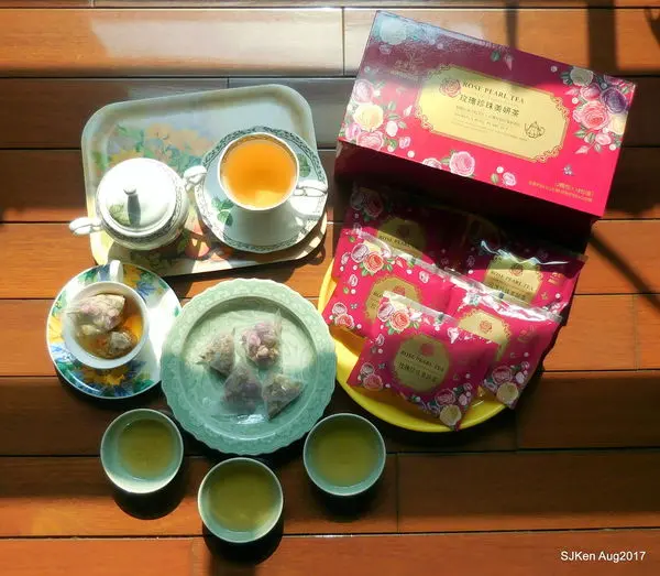 (阿華師茶業玫瑰花、冷泡茶紅棗枸杞雙茶包)「阿華師茶業玫瑰珍珠美妍茶」--- 風味絕佳冷熱雙泡雙茶包，宅配到府好友共飲享自在，送人自用兩相宜! 