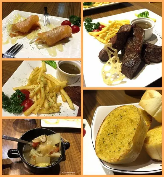 『食記』台北市．捷運東湖站．哈拉影城．墨特尼原塊牛排 Motterne(不推)