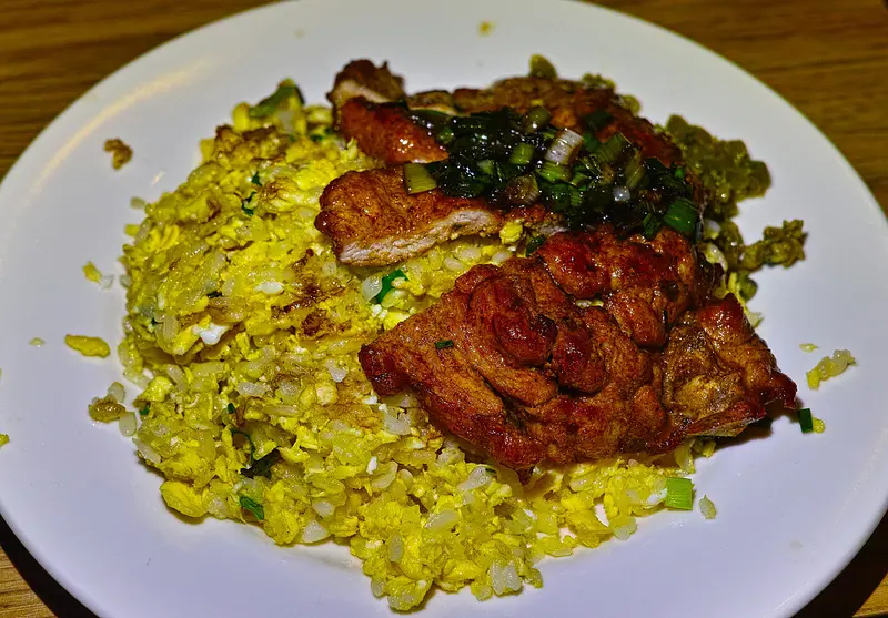 台北 民生東路 好吃的寧波排骨蛋炒飯 蘇杭點心店