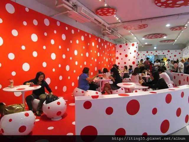 【善導寺站】台北獨享草間彌生期間限定咖啡館~華山文創園區中四館