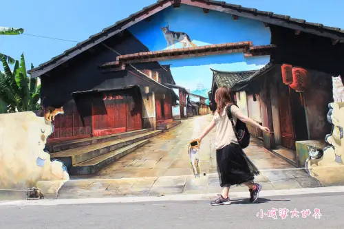 【嘉義景點】=￣ω￣=喵~擊掌！菁埔貓世界，超萌可愛喵星人...貓僕，來吧!!