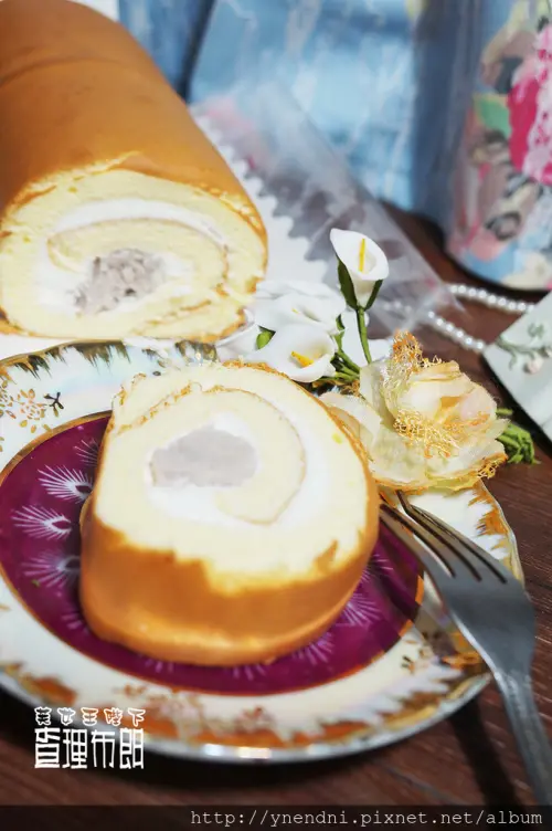 宅配讚美食◎-- 查理布朗烘焙.鬆軟口感的流淚芋泥捲