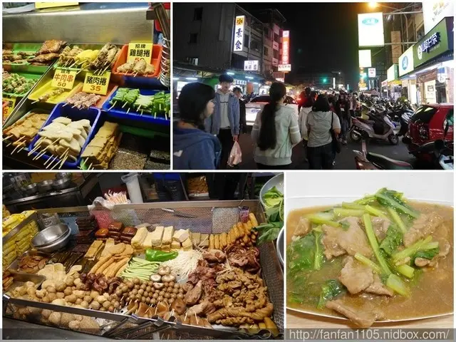 【台中南區夜市】台中人的私房夜市 忠孝夜市 美食懶人包 忠孝烤肉、阿義紅茶冰、老賴紅茶、正老牌麵線糊、姊妹牛肉、廣式魯味