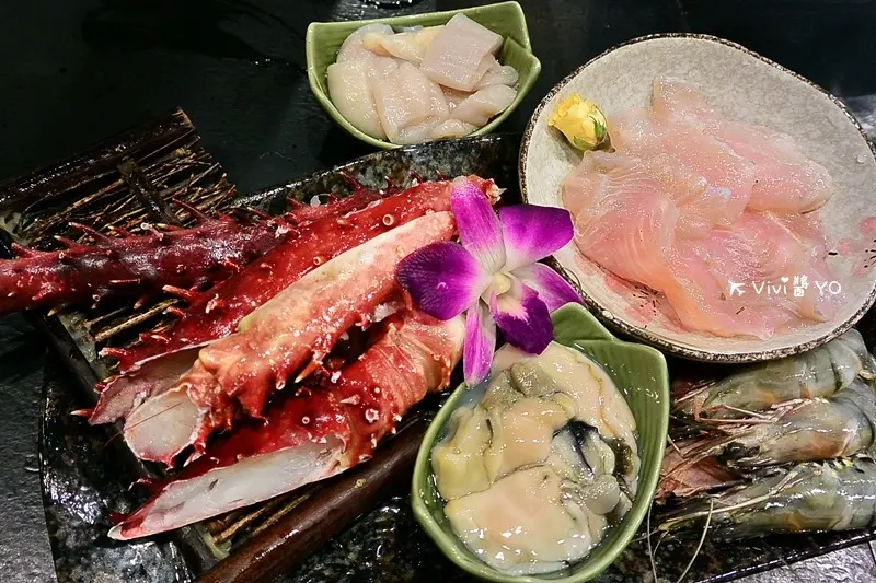 台北中山區 捷運松江南京站 賞鮨帝王蟹火鍋吃到飽(玉鑫) 生魚片手捲海鮮肉品(口碑券)