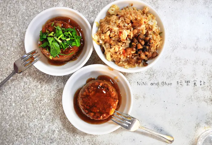 【員林小吃】彰化員林北門肉圓，平價好吃的肉圓、米糕、高麗菜飯，美味不傷荷包