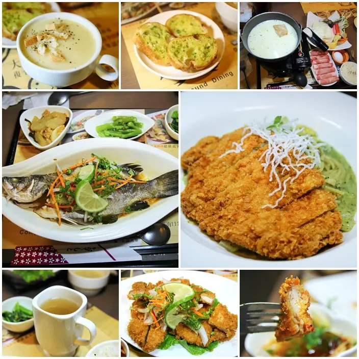 吃-三民。大同小異複合式餐飲，餐點豐盛聚餐新選擇