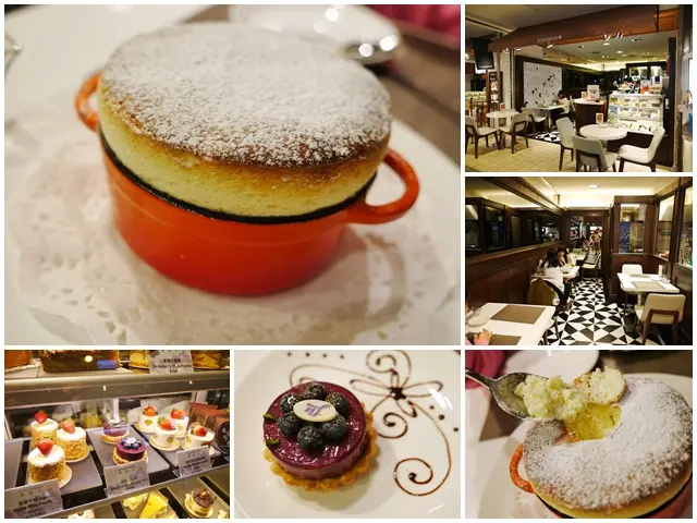 台中新光三越美食 麗緻巴賽麗 舒芙蕾下午茶～入口即化的夢幻滋味