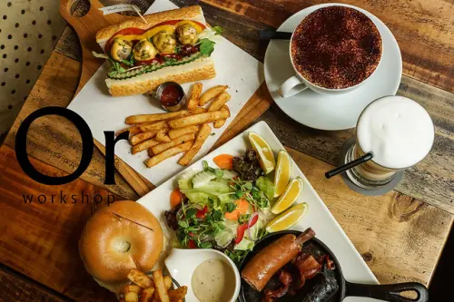 [食記]新北汐止 老公寓散發著濃厚溫暖氛圍 手工自製貝果 蛋糕 早午餐-小豆屋敷WOOHOO