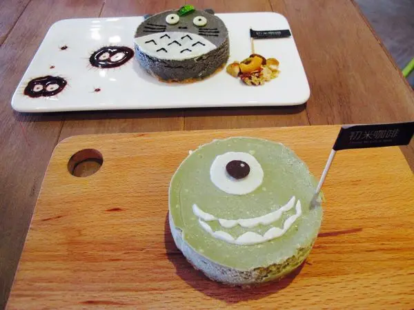 捷運中山國中站✿初米咖啡choose me✿ 主廚心情好 ! 超可愛療癒系的特製甜點~
