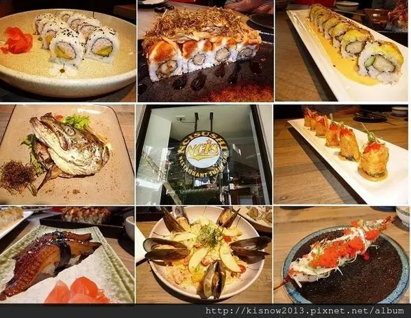 繽紛創意的美式壽司--台北松山區日本料理小德相美式加州壽司体驗心得