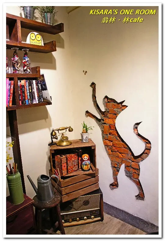 板橋新埔早午餐．精巧悠閒布置巷弄小店──翁林．林cafe        
      