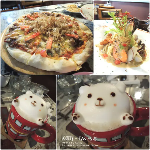 ▌新竹美食 ▌紳士帽英式主題餐廳下午茶-可愛BUS風格！熊熊拉花超療癒(菜單)