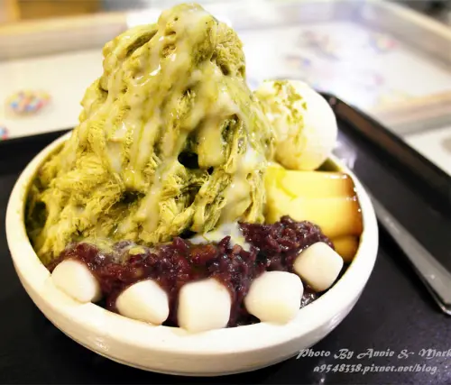 ◎【 台中 剛好冰果室】就用~宇治金時白玉雪花..抹茶冰~來迎接初夏吧！