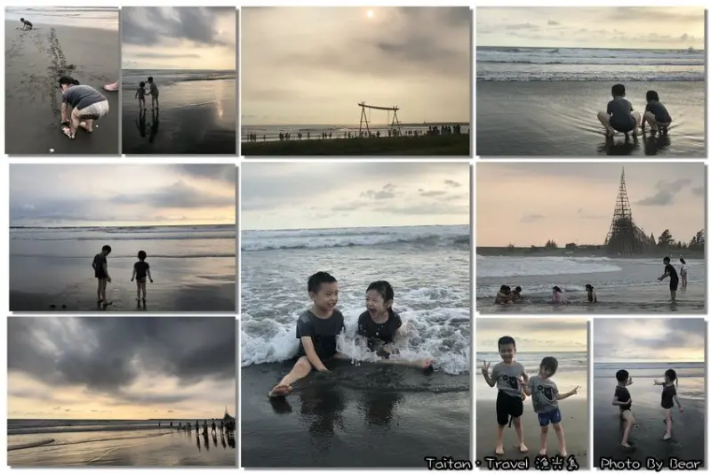 【台南】「2018夏．漁光島~日落，踏浪去 (安平區/秘境景點/月牙灣/沙灘/獨立島嶼/日落塔)」