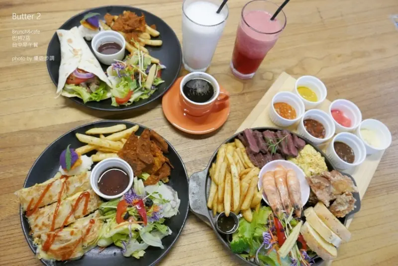 【台中餐廳】Butter 2 Brunch&cafe 巴特2店 清爽活力早午餐｜台中西區早午餐推薦