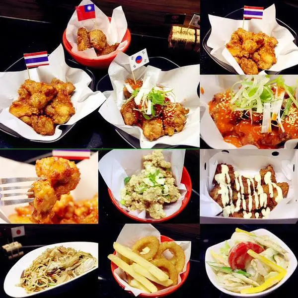 台北。大安～炸雞聯合國（台、美、日、韓、泰）歐巴媽媽頂級炸雞專賣店（臨江夜市入口旁）