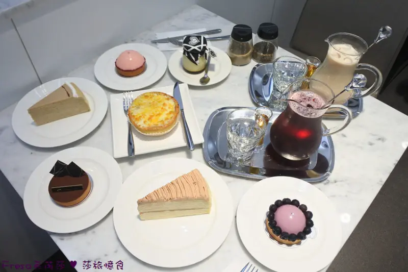 台南美食【西菲斯法式精品甜點】珠寶華麗蛋糕塔.綿密沁香千層蛋糕.幸福質感午茶│鹹塔│宅配蛋糕│下午茶│仁德區美食 - Fresa芙芮莎♥莎旅憶食