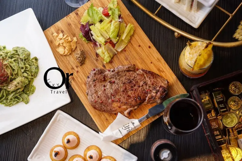 台北餐酒館｜Elfin 精靈餐酒館：招牌浮誇系調酒、摩天輪三層點心架，一上桌就搶光相機底片@忠孝復興美食. Elfin Restaurant & Lounge - 歐奇羅賓的攝影漫步