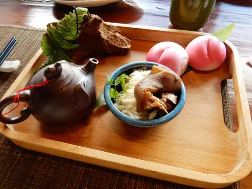 【松園禪林】陽明山景緻餐廳｜無菜單料理｜悠然自得用餐環境