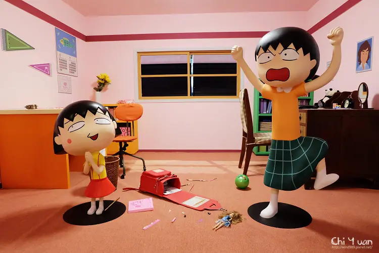 [展覽]櫻桃小丸子學園祭。25週年特展，心中不願長大的孩子(台北華山1914文創園區)