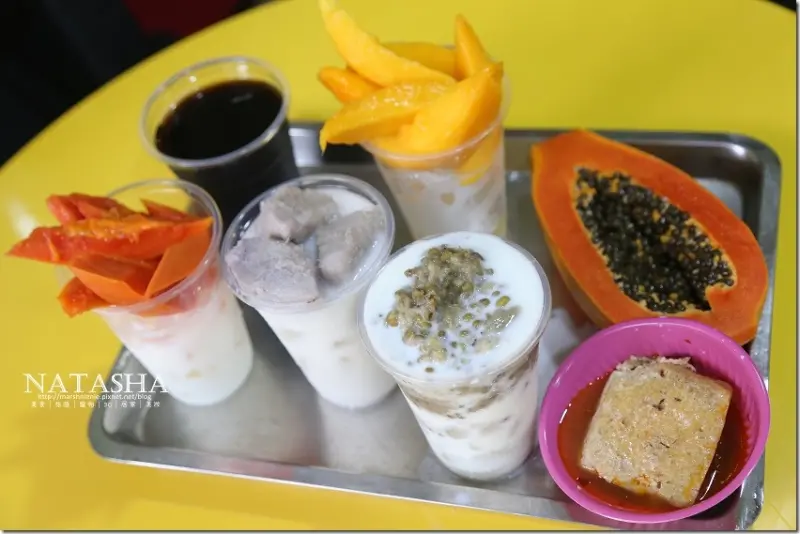 新北。深坑│北一綠豆沙~深坑臭豆腐必備飲品。用料超實在的高CP值水果牛奶【寵物友善】