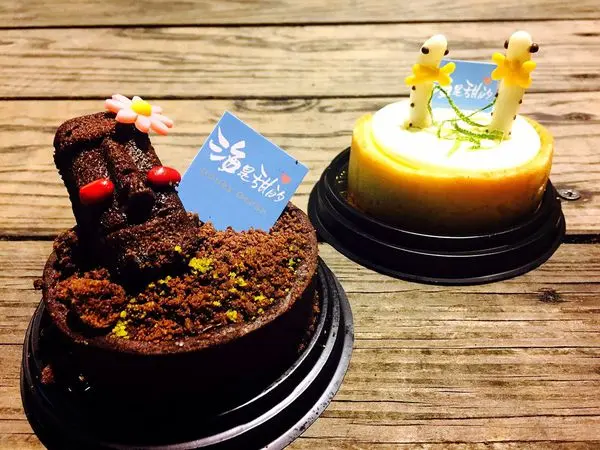 捷運永安市場站✿海是甜的 Honey Ocean✿復活的巨人、花園鰻~ 超夯超可愛主題小蛋糕 ! 萌的療癒人心呀~