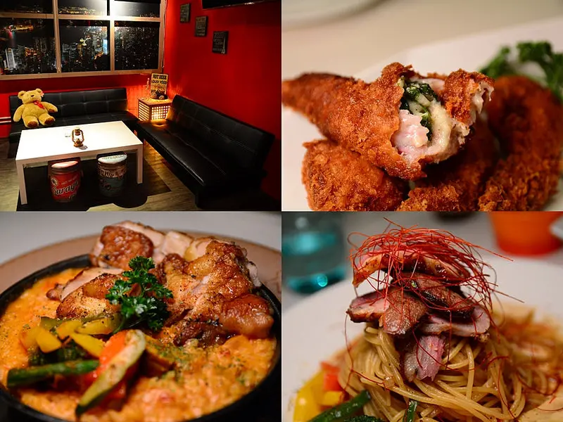 【台中│美食】餐酒館的環境，享用著創意異國料理，晚上變身為酒吧。PMAM Bistro