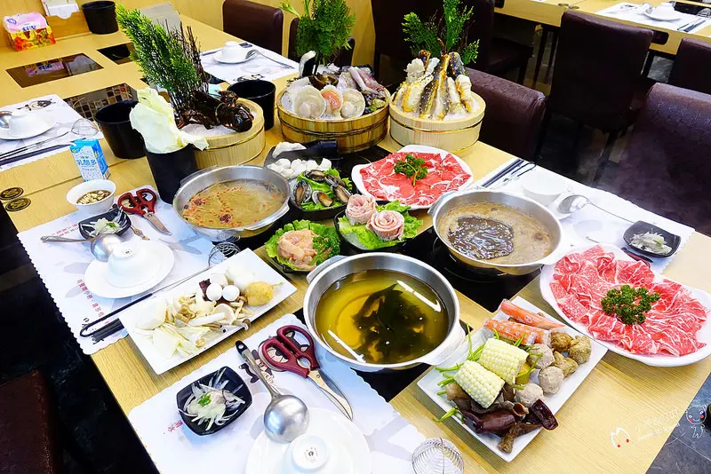 【台北火鍋】味之町帝王蟹火鍋 松阪豬 帝王蟹 活鮑魚 牛小排！任你吃～ 台北市吉林路味之町二店！