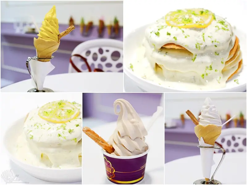 【美食】新北。板橋南雅夜市《微淇甜蜜屋 Weichi Sweets》手工霜淇淋 日式鬆餅 下午茶甜點推薦