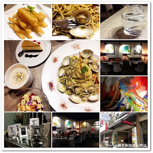 『桃園下午茶』心滿藝筑XIncontra●結合時尚飾品感覺像在畫廊用餐的複合式餐廳 義式料理餐廳X咖啡X居家裝飾X創藝寄賣