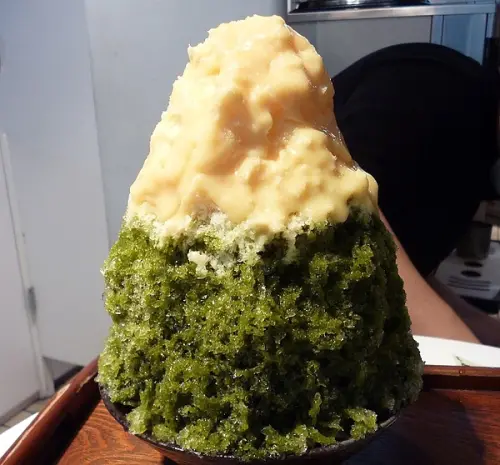 抹茶富士山--辻利抹茶屋(台北阪急百貨公司分店)              