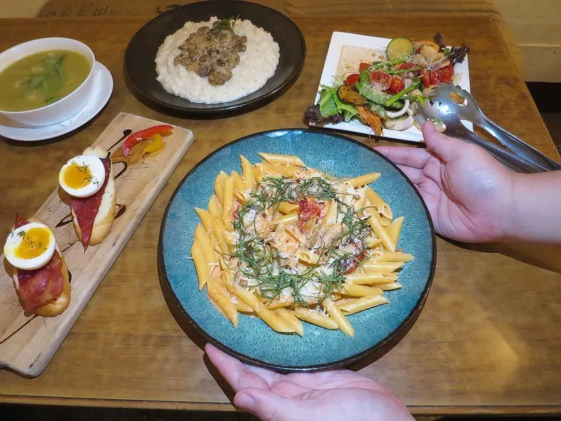 【台北士林餐酒館】Times Eat，美味道地的歐洲料理，奶油野菇燉飯一吃愛上~(近捷運士林站;附菜單價格)