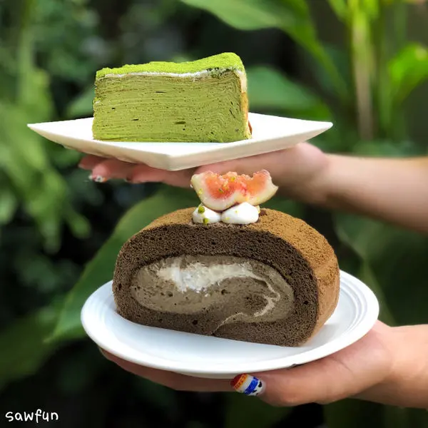 【台北美食】生活在他方 elsewhere cafe 台北前三名的千層 中正紀念堂美食 舒適的繪本咖啡廳 抹茶控必吃