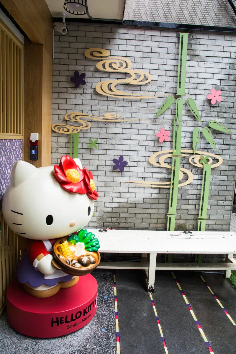 【食-台北大安】HELLO KITTY Shabu-Shabu鍋★HELLO KITTY主題火鍋餐廳