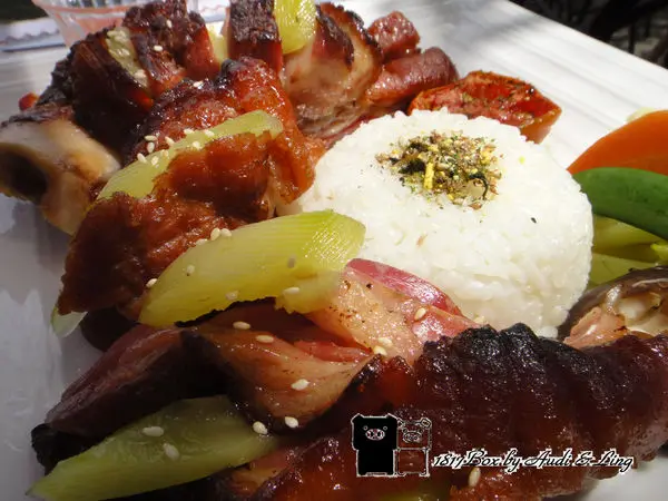 【台南。玉井】產地限定。情人果豬腳。瑪莎園景觀餐廳