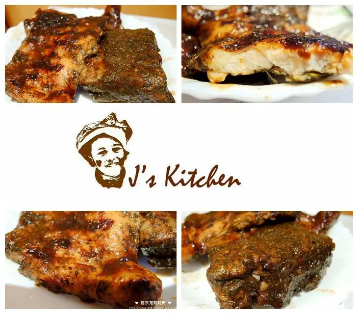 [宅配美食]淡水Js Kitchen 在家也能吃到的異國料理 加勒比海風味BBQ醬香烤豬肋排&香烤雞腿排 鮮嫩多汁 幸福的好味道❤