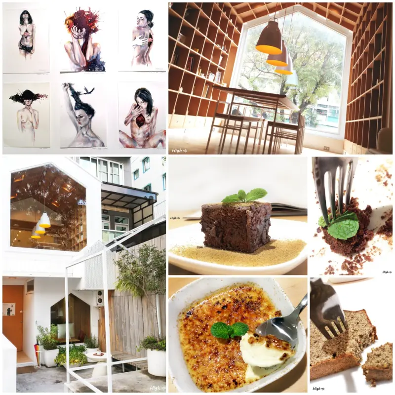 Entrance 安全室，食記【高雄】限量米其林甜點 愜意感 藝術氣息好所在