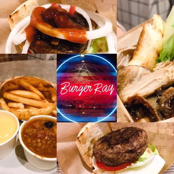 Burger Ray - 自己的漢堡自己做，各式配料都可以搭配，信義區手工創意漢堡料理