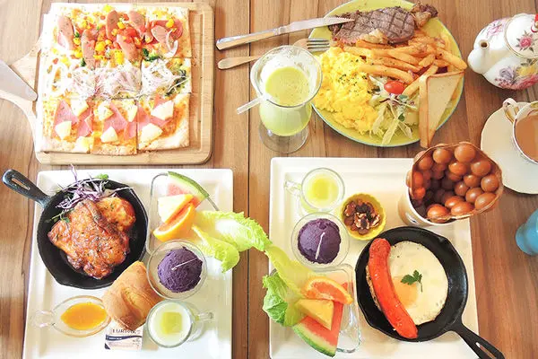 ［台北］Gufo27庫塔廚房 火紅雞蛋仔／特色多拼披薩／半自助式複合式餐廳／CP值不錯