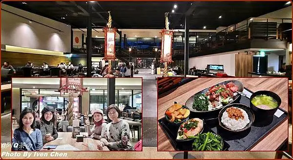 《台中美食》南下出遊回程的晚餐/場地寬敞舒適/經典日式套餐/無限時24小時全年無休餐廳  『阿Q茶舍-大墩店』