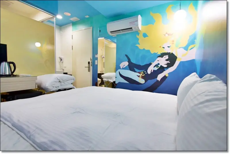 『台北萬華區』 捷運西門站 清翼居童話館-台北平價設計旅店，每層樓都有不同主題的童話故事，童趣樂無窮。