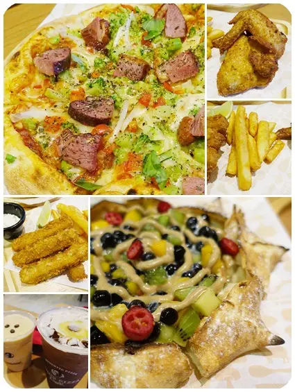 《口碑券》【南屯區】堤諾比薩TINOS PIZZA CAFE★☆像聚寶盆的珍珠奶茶星星披薩☆★《文末有Menu》